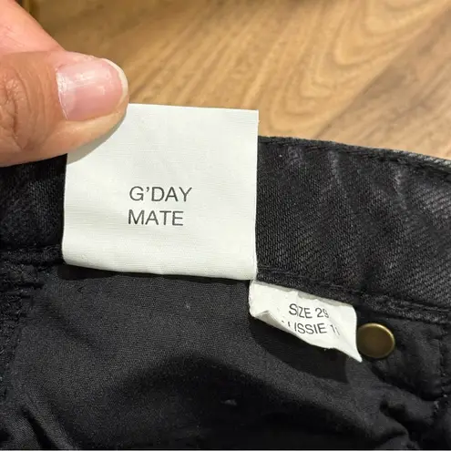 Rolla’s NWT 29 Washed Black Dusters Bootcut High Rise Slim Boot Denim Jeans