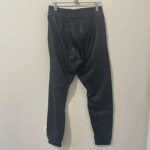 Commando  Faux Leather Jogger Pants Womens Size Small