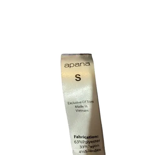 Apana Purple Cowl Neck Long Sleeve Athletic Sweatshirt Women Sz S