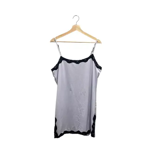 Soma Lace Trim Light Shapewear Slip Dress Purple Size L Glam Special Occasion Size L