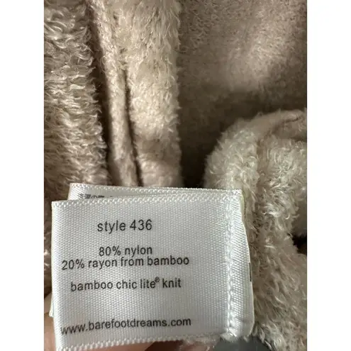 Barefoot Dreams CozyChic Lite Island Wrap Stone Cream Size Small Medium