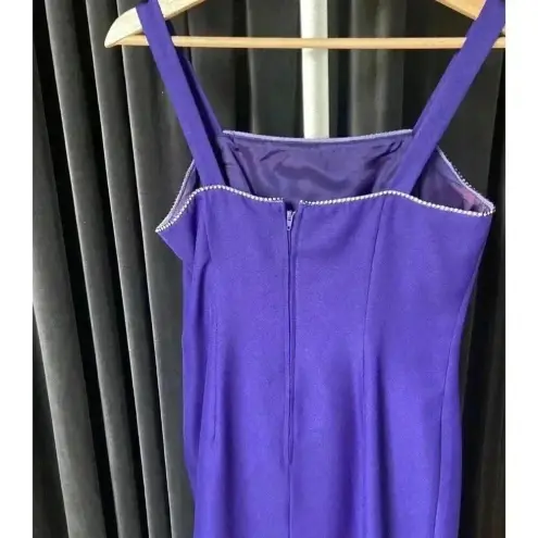 Alex Evenings ROYAL BLUE MOTHER OF THE BRIDE DRESS AND JACKET WITH JEWELS 10P