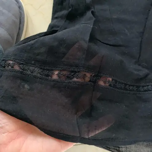 ZARA  Trafaluc Black Spaghetti Strap Blouse/Dress