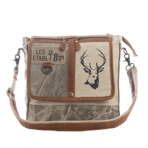 Myra Bags Myra Bag- Deer Print Messenger Bag 🦌