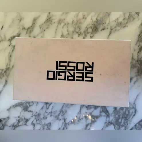 Sergio Rossi NIB Red Patent Leather Block Heel Pumps EU35/US 5 sold out