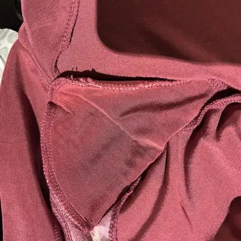 Drapers & Damon's 2 pc NWT Tunic & Shell Burgundy Silver Sparkles SZ XL/2X VTG Red