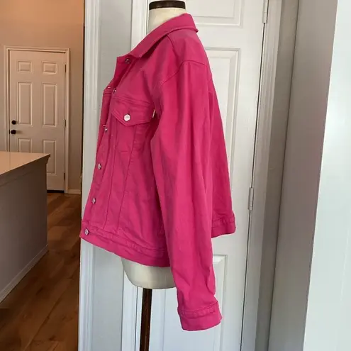 Rails hibiscus Mulholland denim jacket