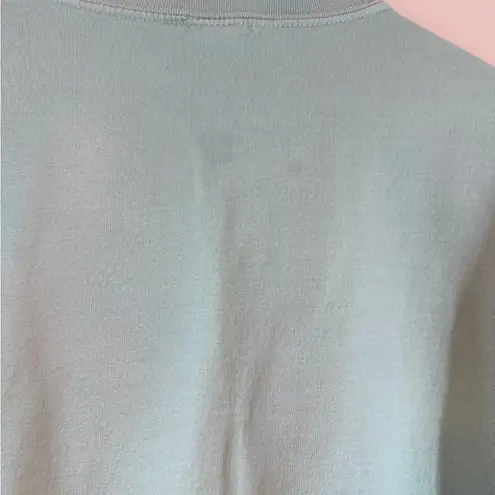Nantucket Crew Neck Sweatshirt Guava Beach Small Aqua White Green Size undefined