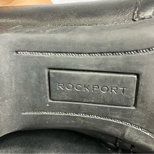 Rockport black leather Adele pumps loafers women’s size 8 business boho minimal