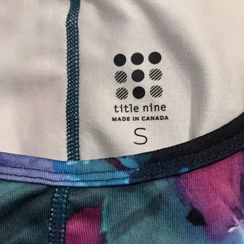 Title Nine ✨ Watercolor Dream Poppies Athletic Mini Sz Small Dress✨