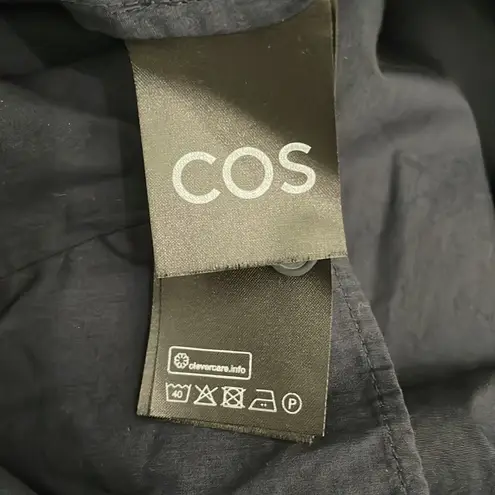 COS open back tiered midi dress