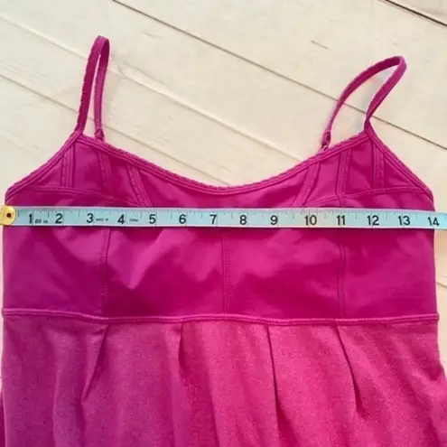 Lululemon  Athletic Workout built-in bra pink tank