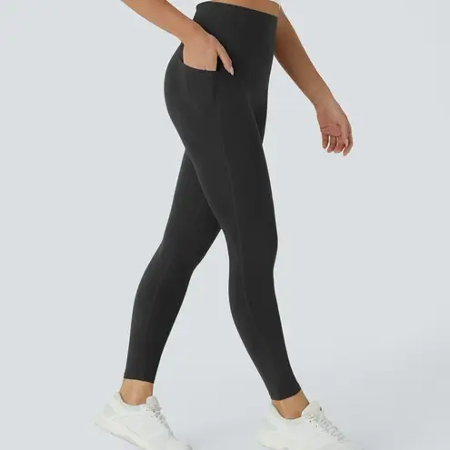 Halara 039HA.- High Waisted Butt Lifting Tummy Control Pocket Shaping Leggings. M(7/8)