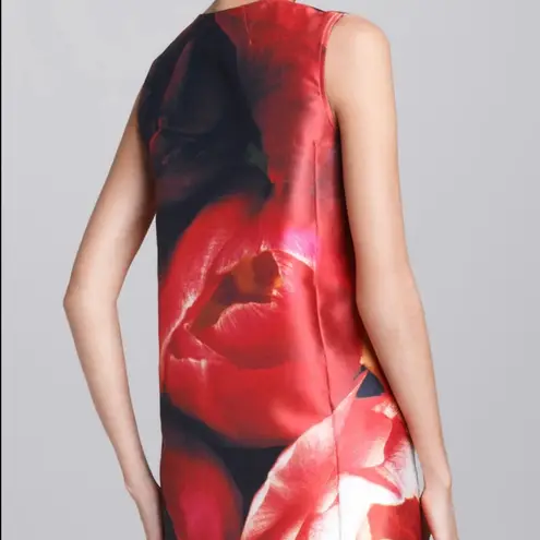 Nwot Nadeem khan floral print silk dress Size 6