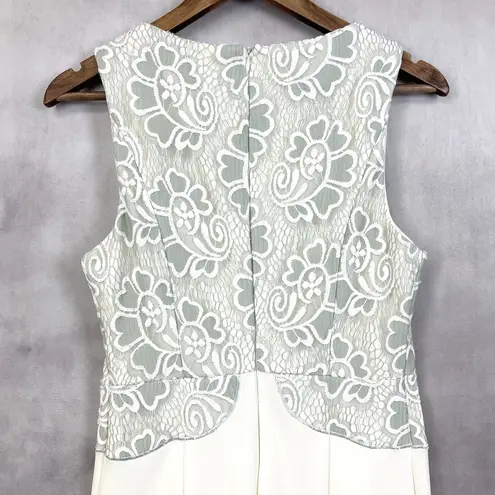 NIKIBIKI Womens Sheath Dress Size Medium Paisley Lace Wedding Guest Brunch Party