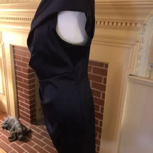 Eliza J Embellished Beaded One Shoulder Satin One Shoulder Dress RHINEST…