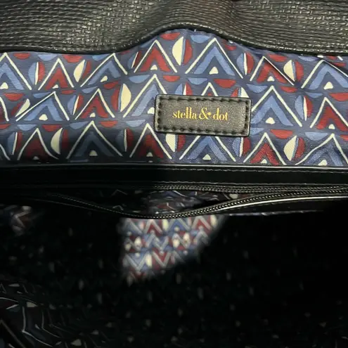 Stella & Dot Black Crossbody Bag with Sleek Design