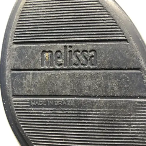 Melissa 's Space Love Blue Jelly Flats Navy Blue