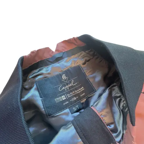 Ride Cappel Women’s Mauve Brown Snowboard Pants S/T Stretch Waist Winter Gear Size undefined