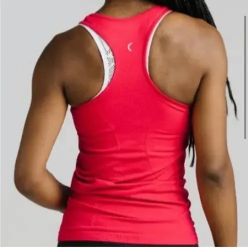 Zyia Active Copper Charged Racerback Workout Tank Women’s Size Medium Red
