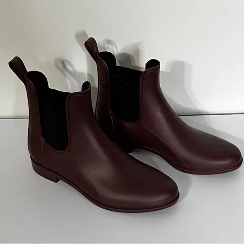 Storm By Cougar Celeste Waterproof Chelsea Rain Boot Red Size 9