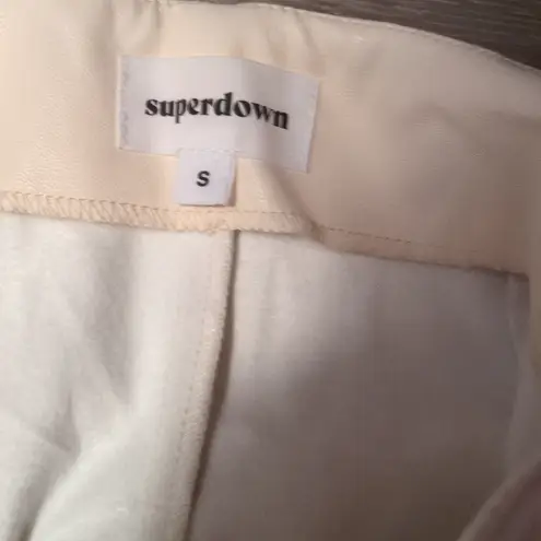 superdown  Bone Chanice Buckle Pants Size Small - Image 5