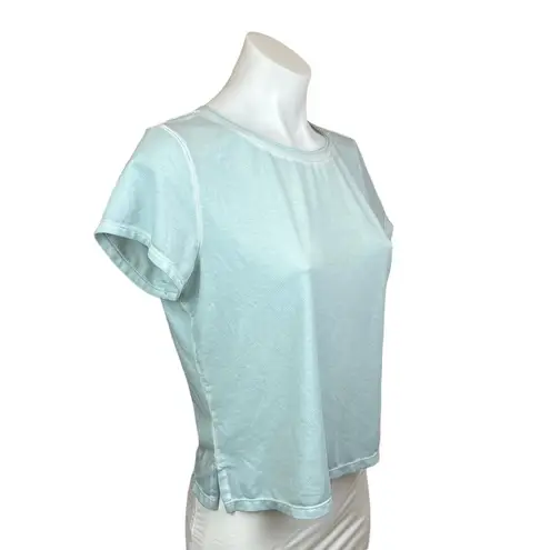 Nike  Dri Fit Women's Blue Breathable Crew Neck Short Sleeve Basic T Shirt Size S