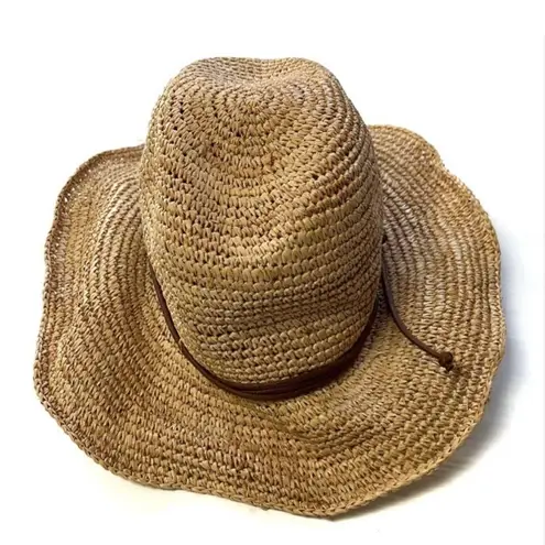 Florentino Women’s Crochet Raffia Western Hat