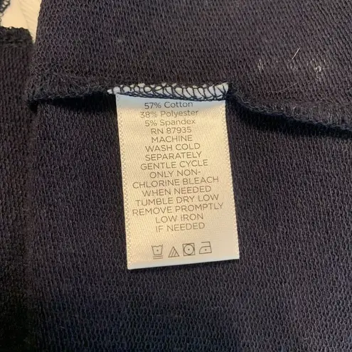 Susan Graver Womens Size XS Multicolor Paisley 1/4 Zip Pullover Sweatshirt