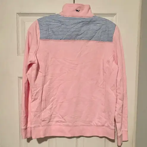 Vineyard Vines Pink Classic Seersucker Shep Shirt 100% Cotton Size Small