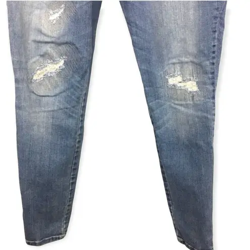 Liz Lange Distressed Maternity Jean Jeggings Size Medium