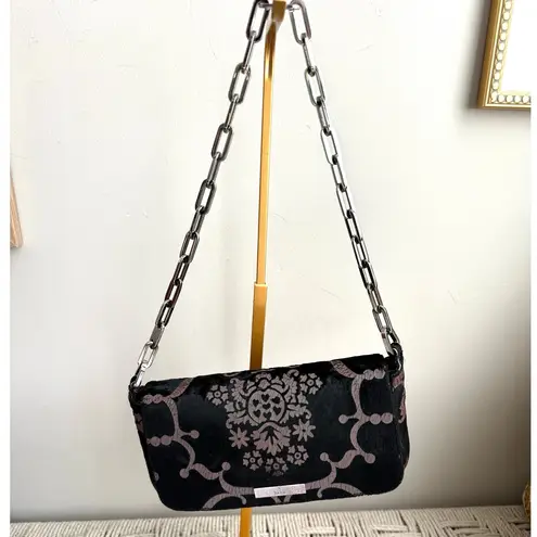 Gucci  Vintage Velvet Shoulder Bag