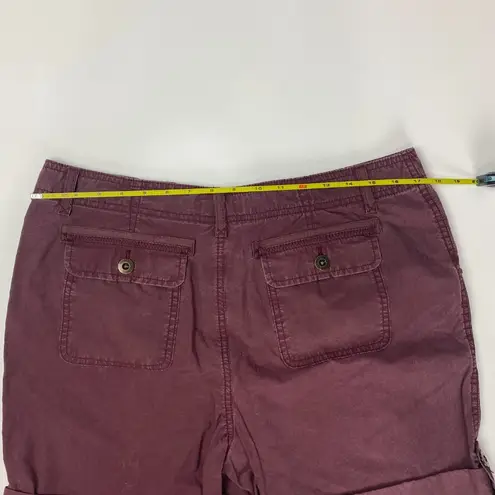 Ruff Hewn  Well Worn Shorts NWT Women's Size 10 Plum Purple