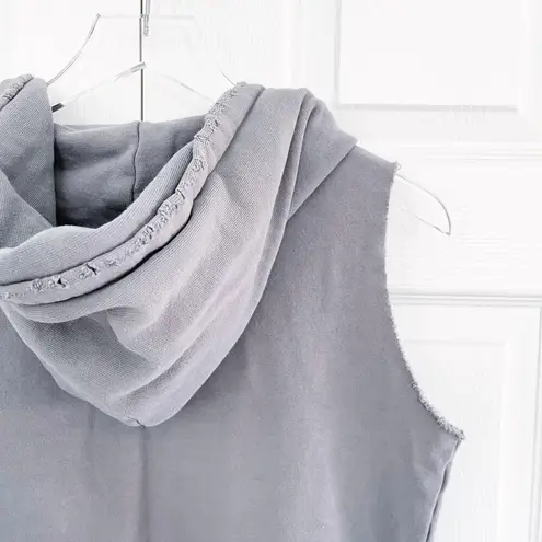 Frank & Eileen Tee Lab Long Zip Front Hoodie Gray Size XS