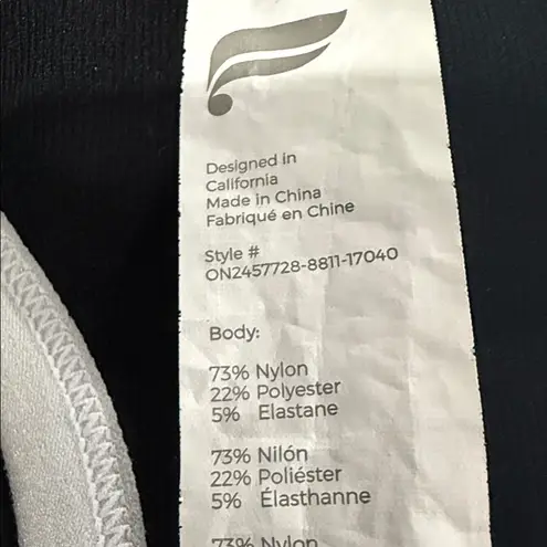 Fabletics  Motion 360 Racerback Black and Gray Jumpsuit - Image 6