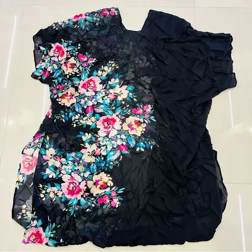 Johnny Was RARE Floral Cover-up Kimono