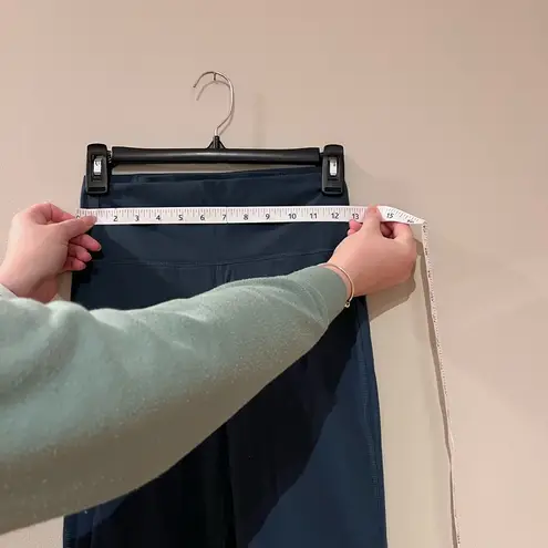 UpWest Blue Flare Wide Leg Leggings Size S