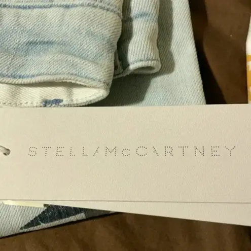 Stella McCartney Flared jeans with metallic stars Light Wash size 6