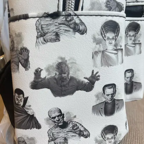 Lounge Fly Universal Monsters Icons Mini Backpack Frankenstein/Bride, Dracula NWT