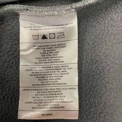 Zusa Women's Full Zip Hooded Ski Jacket Size M Gray Waterproof Travel Outdoor Size M