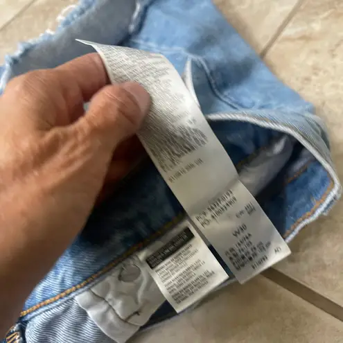 NEW Levi's Women's 501 Original Shorts Distressed Frayed Size 30 Levi's NWT NEW Blue