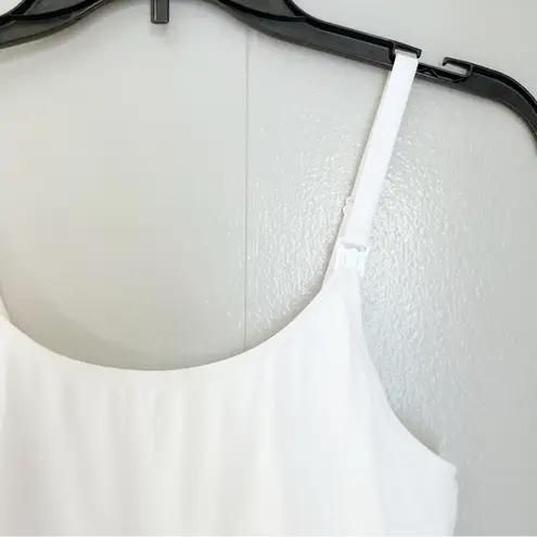 Auden Nursing Cami Tank Top White Medium Size undefined