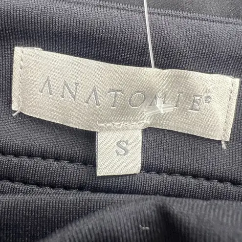 Anatomie Ipant Hybrid Zip Front Slim Fit Pant black sz S