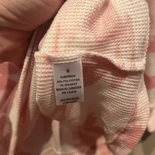 Maidenform New Women’s Pink Camouflage Pajama Set Size Small NWOT