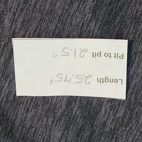 Crane Charcoal Gray Funnel Neck Pullover Size Large Gray Activewear Top