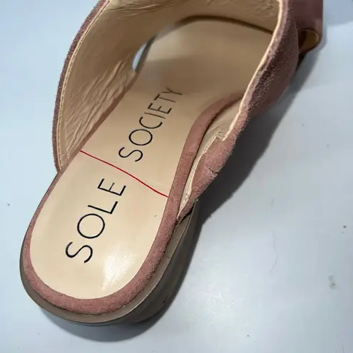 Sole Society Tally Sandals Mod Mauve