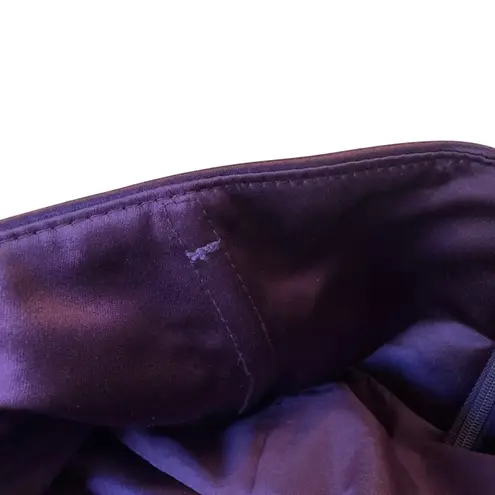 Bill Levkoff Strapless Purple Satin Pleated Cocktail Dress Sz 10 Lined in GUC