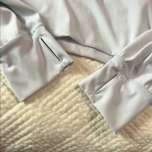 Zyia  Light Blue Long Sleeve Crop