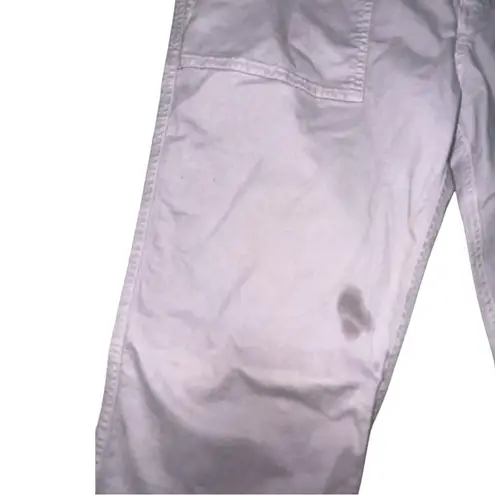 Nili Lotan women’s Jenna lilac Purple Cropped corduroy Military Pants size 6