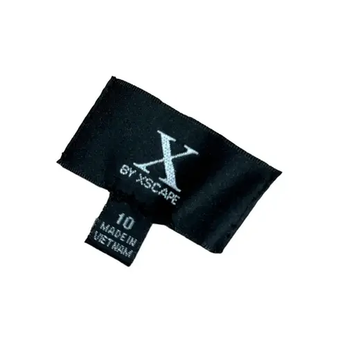 XScape Blush Lace Short Sleeve Embellished Formal Gown | U.S. Woman’s 10